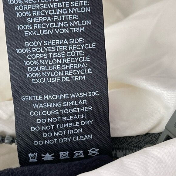 Fourlaps Womens Polar Quilted Sherpa Jacket Bomber Green Reversible Deep Pile - Picture 13 of 14